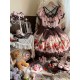 Dream Whale Strawberry Chocolate Blouse Salopette JSK and OP(Pre-Order/Full Payment Without Shipping)